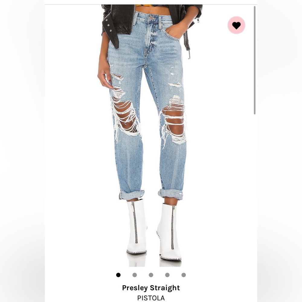 Pistola denim Presley straight jeans